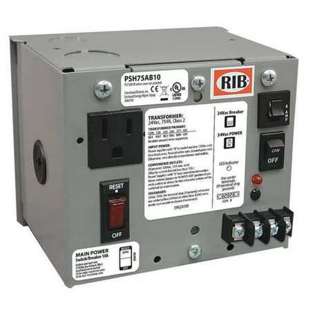 75 Va 1 Ph Class 2 Transformer 24Vac 75 Va 1 Ph Class 2 Transformer 24Vac
